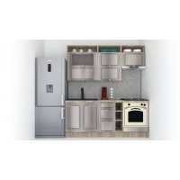 Bucatarie LEEA ART FRONT MDF CANYON 200 K002 / decor 210