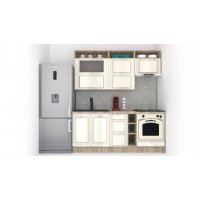 Bucatarie LEEA ART FRONT MDF EKRAN 200 K002 / decor 242