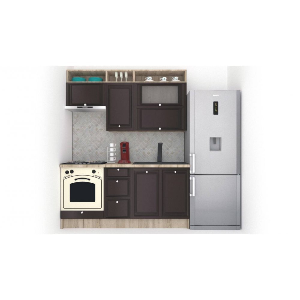 Bucatarie LEEA ART FRONT MDF PORTAL 180 K002 / decor 225