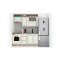 Bucatarie LEEA ART FRONT MDF REGULARNY 180 K002 / decor 102
