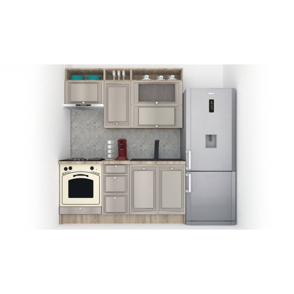 Bucatarie LEEA ART FRONT MDF REGULARNY 180 K002 / decor 227