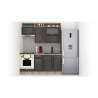 Bucatarie LEEA ART FRONT MDF REGULARNY 180 K002 / decor 266