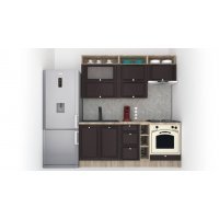 Bucatarie LEEA ART FRONT MDF PORTAL 200 K002 / decor 225