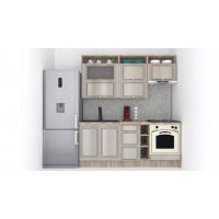 Bucatarie LEEA ART FRONT MDF PORTAL 200 K002 / decor 227