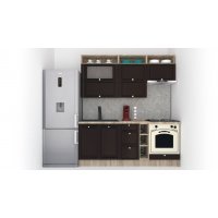 Bucatarie LEEA ART FRONT MDF PORTAL 200 K002 / decor 242
