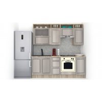 Bucatarie LEEA ART FRONT MDF PORTAL 220 K002 / decor 210