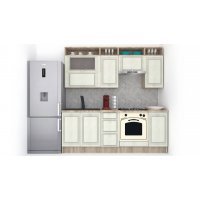 Bucatarie LEEA ART FRONT MDF FRESCO 220 K002 / decor 191