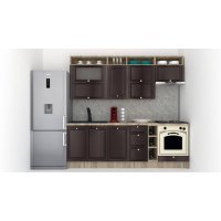 Bucatarie LEEA ART FRONT MDF REGULARNY 240B K002 / decor 176