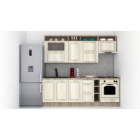Bucatarie LEEA ART FRONT MDF REGULARNY 240B K002 / decor 242