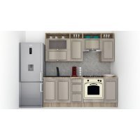Bucatarie LEEA ART FRONT MDF FRESCO 220 K002 / decor 227