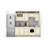 Bucatarie LEEA ART FRONT MDF FRESCO 220 K002 / decor 232