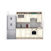 Bucatarie LEEA ART FRONT MDF FRESCO 220 K002 / decor 244