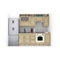 Bucatarie LEEA ART FRONT MDF FRESCO 220 K002 / decor 243