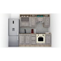Bucatarie LEEA ART FRONT MDF FRESCO 220 K002 / decor 246