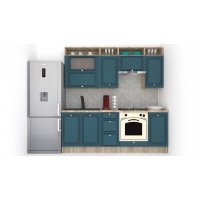 Bucatarie LEEA ART FRONT MDF FRESCO 220 K002 / decor 259
