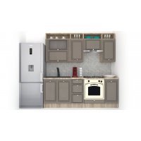 Bucatarie LEEA ART FRONT MDF FRESCO 220 K002 / decor 265
