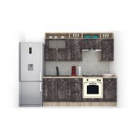 Bucatarie LEEA ART FRONT MDF FRESCO 220 K002 / decor 267