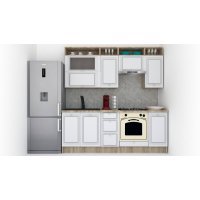 Bucatarie LEEA ART FRONT MDF ELBA 220 K002 / decor 263