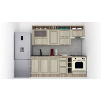 Bucatarie LEEA ART FRONT MDF ROSA 240B K002 / decor 161