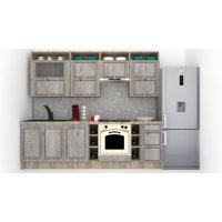 Bucatarie LEEA ART FRONT MDF PORTAL 260 K002 / decor 246