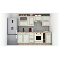 Bucatarie LEEA ART FRONT MDF ELBA 240A K002 / decor 191