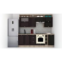 Bucatarie LEEA ART FRONT MDF ELBA 240A K002 / decor 225
