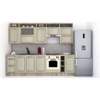 Bucatarie LEEA ART FRONT MDF PORTAL 280 K002 / decor 161
