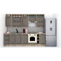 Bucatarie LEEA ART FRONT MDF PORTAL 280 K002 / decor 218