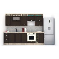 Bucatarie LEEA ART FRONT MDF PORTAL 280 K002 / decor 244