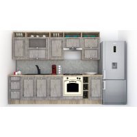 Bucatarie LEEA ART FRONT MDF PORTAL 280 K002 / decor 246
