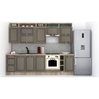 Bucatarie LEEA ART FRONT MDF PORTAL 280 K002 / decor 265