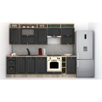 Bucatarie LEEA ART FRONT MDF PORTAL 280 K002 / decor 266