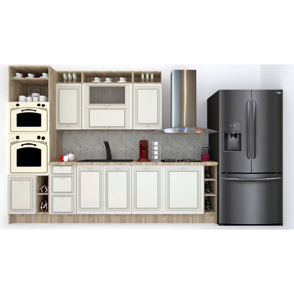 Bucatarie LEEA ART FRONT MDF PORTAL 300A K002 / decor 102