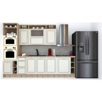 Bucatarie LEEA ART FRONT MDF PORTAL 300A K002 / decor 102