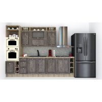 Bucatarie LEEA ART FRONT MDF PORTAL 300A K002 / decor 247