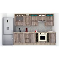 Bucatarie LEEA ART FRONT MDF OLDER 300B K002 / decor 213