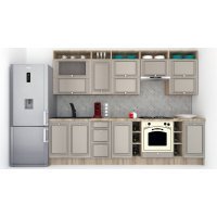 Bucatarie LEEA ART FRONT MDF OLDER 300B K002 / decor 227