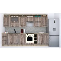 Bucatarie LEEA ART FRONT MDF OLDER 320A K002 / decor 213