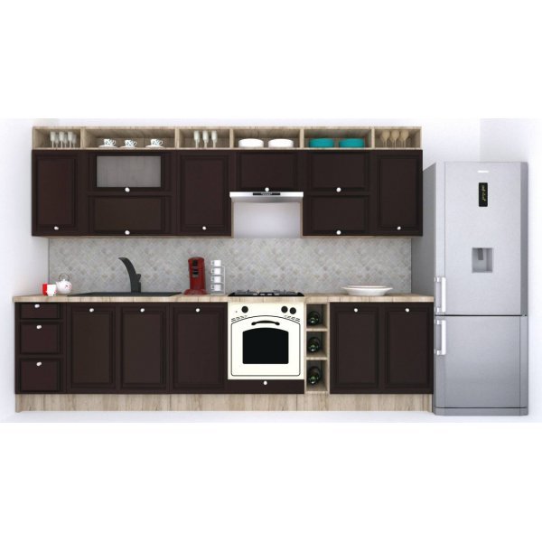 Bucatarie LEEA ART FRONT MDF OLDER 320A K002 / decor 244
