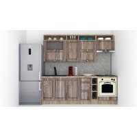 Bucatarie LEEA ART FRONT MDF CANYON 240B K002 / decor 213