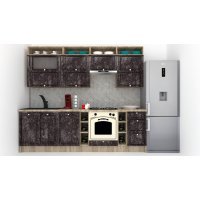 Bucatarie LEEA ART FRONT MDF SPARX 260 K002 / decor 267
