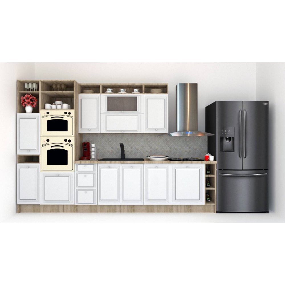 Bucatarie LEEA ART FRONT MDF OLDER 340A ST. K002 / decor 263 Bucatarie LEEA ART FRONT MDF OLDER 340A ST. K002 / decor 263