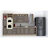 Bucatarie LEEA ART FRONT MDF OLDER 340A ST. K002 / decor 265 Bucatarie LEEA ART FRONT MDF OLDER 340A ST. K002 / decor 265