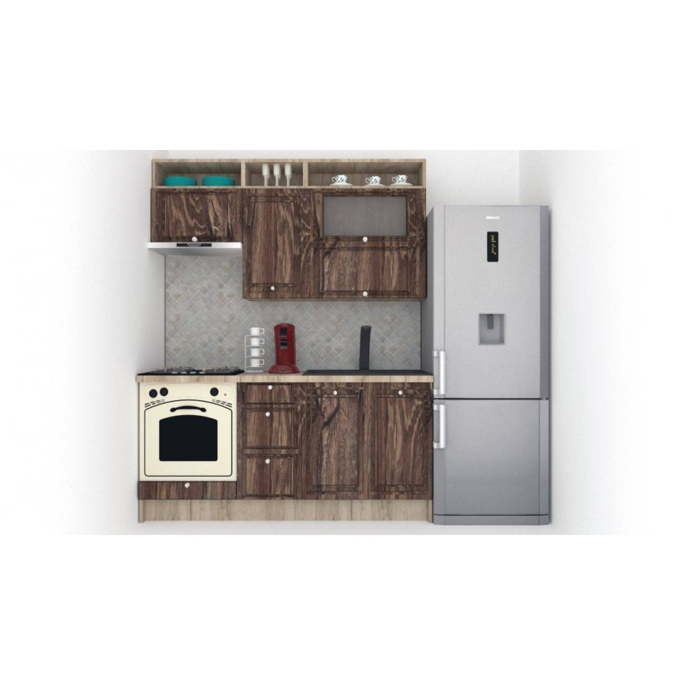 Bucatarie LEEA ART FRONT MDF ELBA 180 K002 / decor 264 Bucatarie LEEA ART FRONT MDF ELBA 180 K002 / decor 264