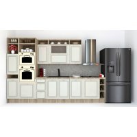 Bucatarie LEEA ART FRONT MDF REGULARNY 340A ST. K002 / decor 102