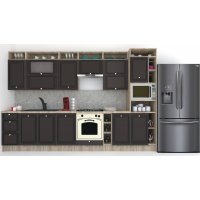 Bucatarie LEEA ART FRONT MDF REGULARNY 340C K002 / decor 258