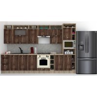 Bucatarie LEEA ART FRONT MDF REGULARNY 340C K002 / decor 264