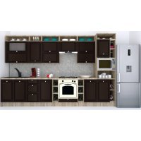 Bucatarie LEEA ART FRONT MDF PORTAL 360 K002 / decor 244