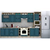 Bucatarie LEEA ART FRONT MDF PORTAL 360 K002 / decor 259