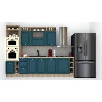 Bucatarie LEEA ART FRONT MDF CANYON 300A K002 / decor 259